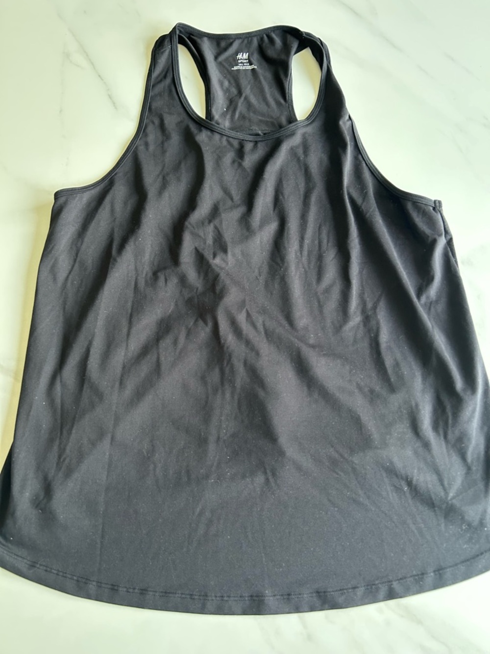 H&M Black Racerback Performance Tank